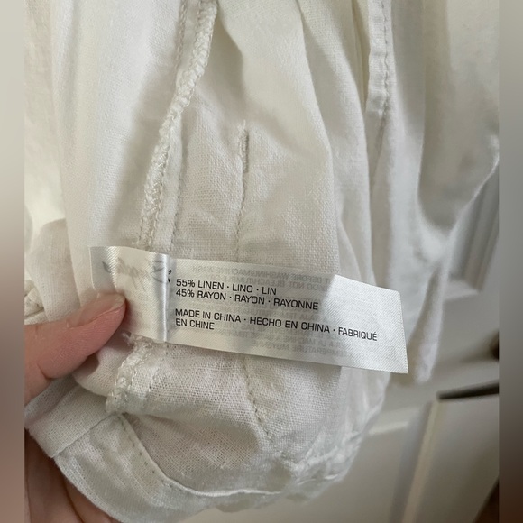 Supplies slight white, lightweight linen blazer - Picture 2 of 5